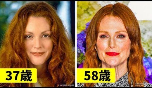 50歳を超えて美容整形を全くしていない18人の美女たち