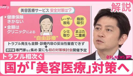 【美容医療】トラブル増…国が対策へ  チェックリストで注意を【#みんなのギモン】